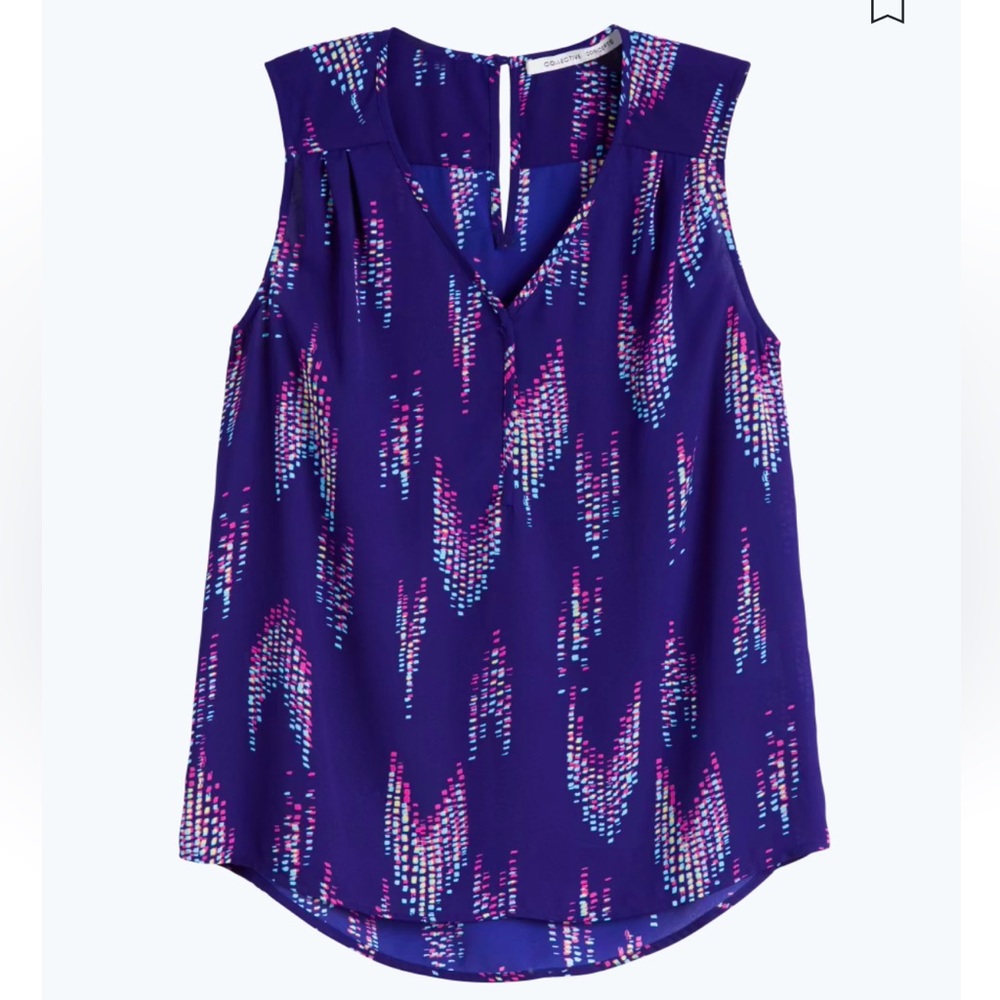 Collective Concepts Pamela V-Neck Blouse